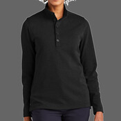 Women's Mid Layer Stretch 1/2 Button