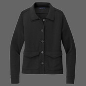 Women's Mid Layer Stretch Button Jacket