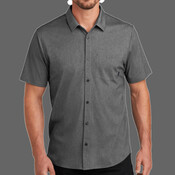 Extend Short Sleeve Button Up