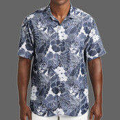 Coconut Point Playa Flora Short Sleeve Shirt