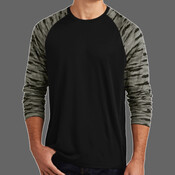 Drift Camo Colorblock Long Sleeve Tee