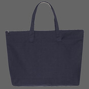 Tote with Top Zippered Closure