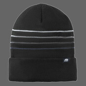 Striped Cuffed Beanie