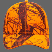 OTTO CAP® Mossy Oak Camouflage Sandwich Visor 6 Panel Low Profile Baseball Cap