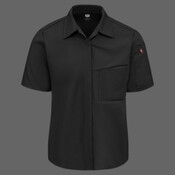 Women's Poplin Airflow Cook Shirt with OilBlok