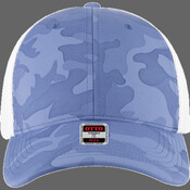 OTTO CAP® OTTO FLEX® Fitted 6 Panel Low Profile Mesh Back Trucker Hat