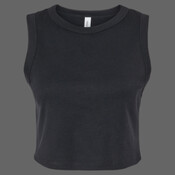 Women's Micro Rib Muscle Crop Tank
