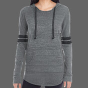 Ladies Hooded Low Key Pullover