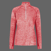 Ladies Electrify 1/2 Zip Pullover Powered by Coolcore(r)