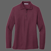 Women's Silk Touch Long Sleeve Polo