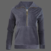 Women's Manchester Corded Quarter-Zip Pullover