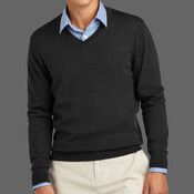 Washable Merino V Neck Sweater