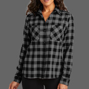 Women's Plaid Flannel Shirt