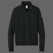 Women's Club Fleece Sleeve Swoosh 1/2 Zip