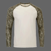 Men's Jackson Mossy Oak Colorblocked Long Sleeve T-Shirt