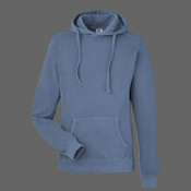 Unisex Pigment-Dyed Fleece Hooded Sweatshirt