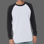 Men's USA-Made Heavyweight Waffle Knit Thermal Raglan T-Shirt