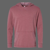 Unisex Vintage Wash Fleece Hoodie Sweatshirt