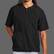 Repeat 1/2 Zip Short Sleeve Jacket