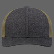 Melange Heather Low-Profile Trucker