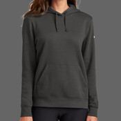 Women's Club Fleece Sleeve Swoosh Pullover Hoodie