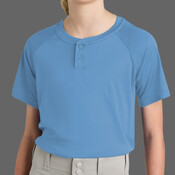 Youth PosiCharge ® Competitor 2 Button Henley