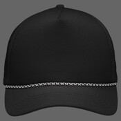 Five-Panel Rope Heritage Fit Cap