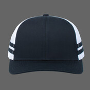 Low-Profile Stripe Trucker Cap