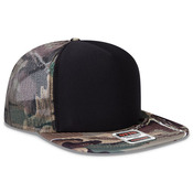 OTTO CAP® "OTTO SNAP" 5 Panel High Crown Mesh Back Trucker Snapback Hat