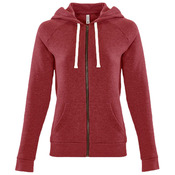 Women's Malibu Raglan Full-Zip Hoodie Sweatshirt