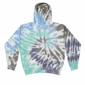 Unisex Tie-Dyed Cloud Fleece Hooded Sweatshirt
